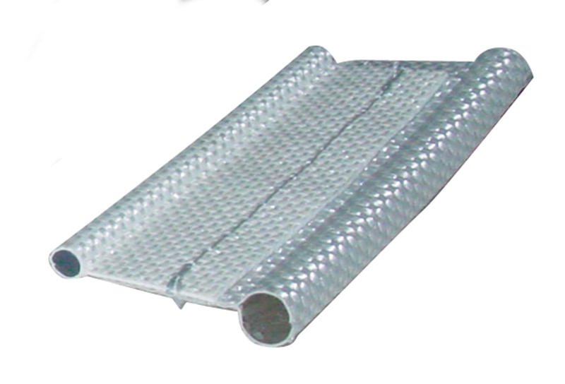 Conducta/ Tub dublu cu material textil Ø7,5 pana la 4,5 mm pentru cuplarea cortului/ copetinei pe sina rulotei - EVONomad