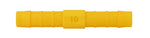 Conector drept pentru furtun de 10 mm 2 buc. Alb galben - EVONomad