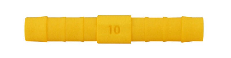 Conector drept pentru furtun de 10 mm 2 buc. Alb galben - EVONomad