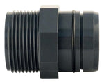 Conector teava 40/32mm drept cu filet exterior 1¼" - EVONomad