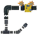 Conector teava 40/32mm drept cu filet exterior 1¼" - EVONomad