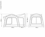 Cort Camper VAN, conectare in spate, Outdoor Revolution Movelite Tail - EVONomad