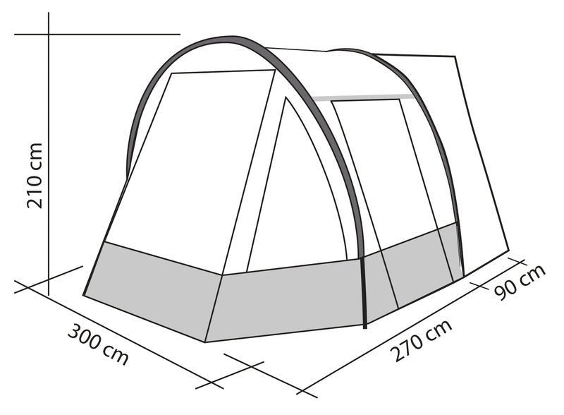Cort CamperVan - RE - TENT TOUR EASY - EVONomad