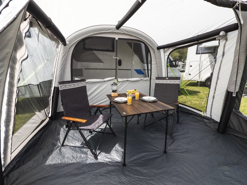 Cort cu structura gonflabila pentru Rulote & Autorulote - Tour Breeze Air - 3 inaltimi de montare - EVONomad