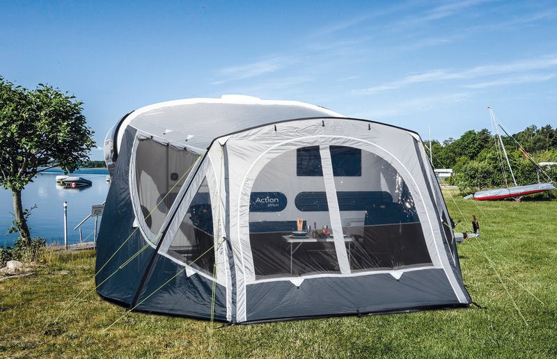 Cort cu structura pe aer/ gonflabila pentru rulota ADRIA ACTION AIR 361/ 391 - EVONomad