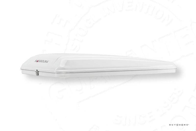 Cort de acoperis AUTOHOME 1.0 hardshell - tesatura gri - coaja alba - mediu - EVONomad