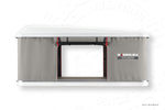 Cort de acoperis AUTOHOME 1.0 hardshell - tesatura gri - coaja alba - mediu - EVONomad