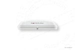 Cort de acoperis AUTOHOME 1.0 hardshell - tesatura gri - coaja alba - mic - EVONomad