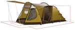 Cort de camping exclusivist pentru 4 persoane Dakota Z5 Deluxe - EVONomad