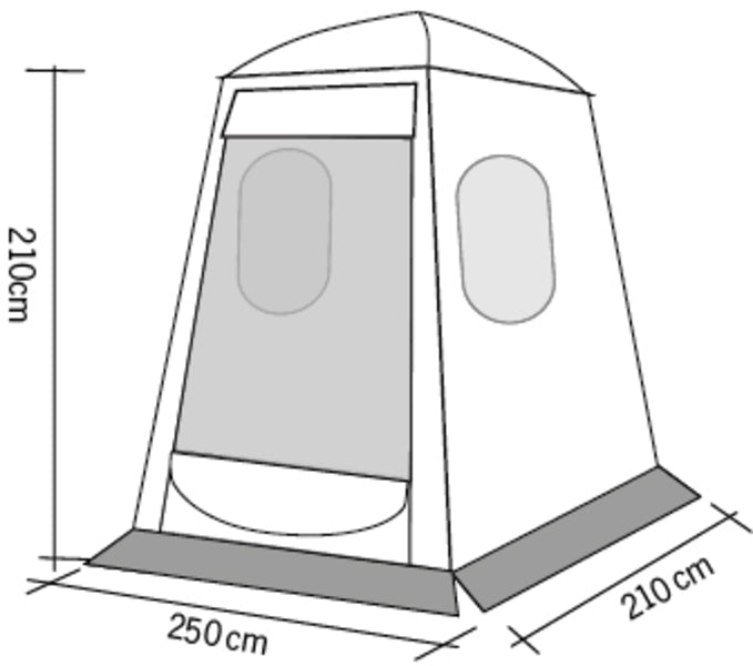 Cort spate CamperVan VW T5/T6/T6.1 - DOME PREMIUM - EVONomad
