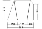Cort spate independent de Autorulota - Outwell Dunecrest - EVONomad