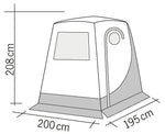 Cort spate pentru VW T5/T6 Reimo Upgrade Premium - EvoNomad