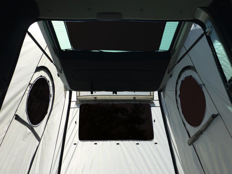 Cort spate VAN Trapez - pentru Renault Trafic/ Ford Transit/ Opel Vivaro/ Spacetourer/ Fiat - EVONomad