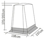 Cort spate vertical pentru VW Caddy - EVONomad