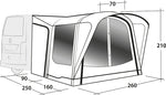 Cort structura pe aer CamperVan Outwell Newburg 160 Air - EVONomad