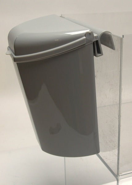 Cos de gunoi cu capac - 6 l - Gri - EVONomad