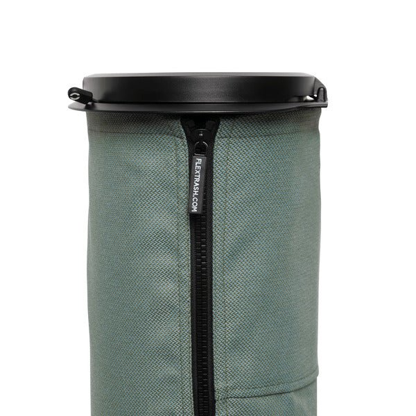Cos de gunoi Flextrash Ocean Green - 3/5/9 litri - EVONomad