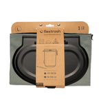 Cos de gunoi Flextrash Ocean Green - 3/5/9 litri - EVONomad