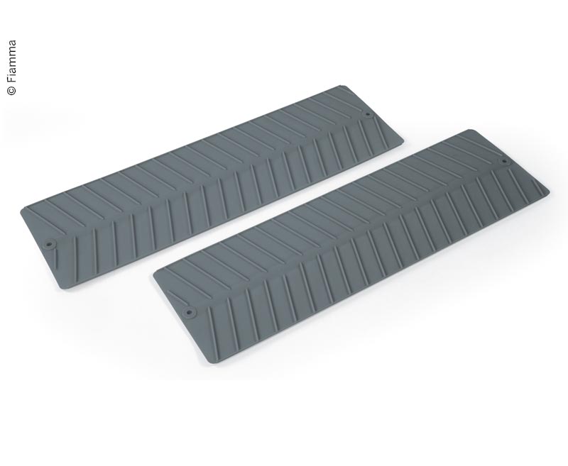 Covoras anti - alunecare Grip (2 bucati), gri, 74x22cm - EVONomad