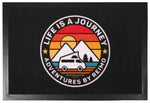 Covoras pentru picioare LIFE IS A JOURNEY - 60 x 40 cm - EVONomad