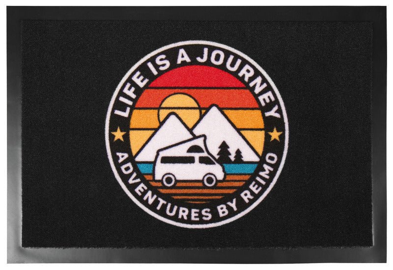 Covoras pentru picioare LIFE IS A JOURNEY - 60 x 40 cm - EVONomad