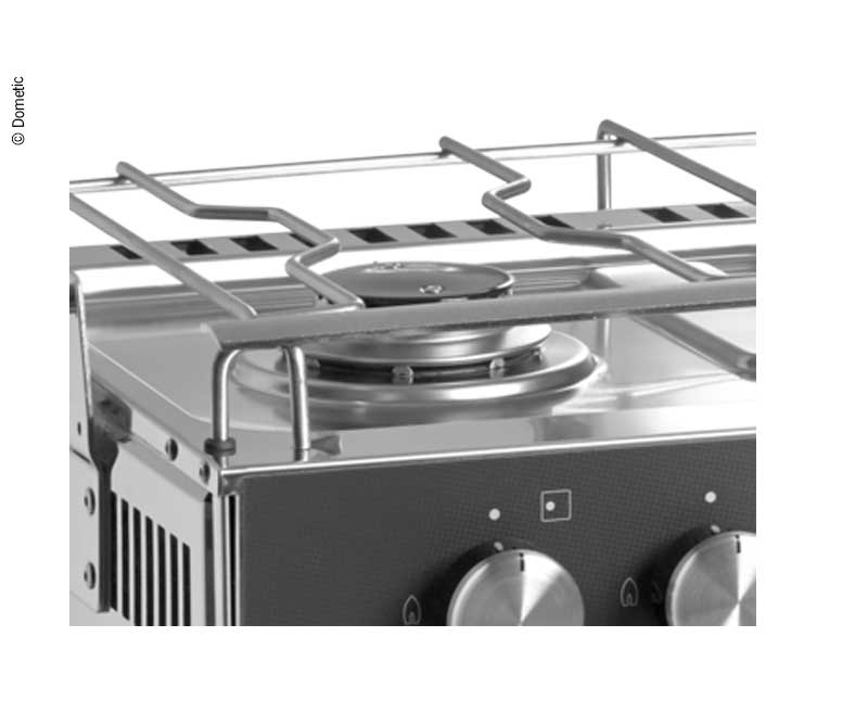 Cuptor pe gaz Dometic Sunlight cu gratar si aragaz cu 2 arzatoare - EVONomad