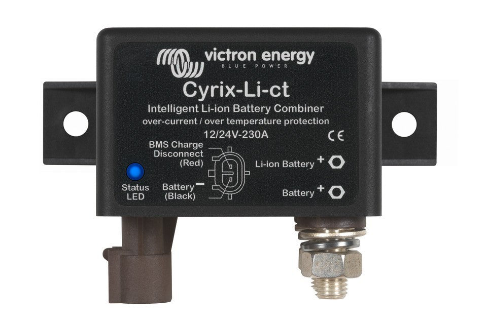 Cyrix - Li - ct 12 24V - 230A combiner - EVONomad