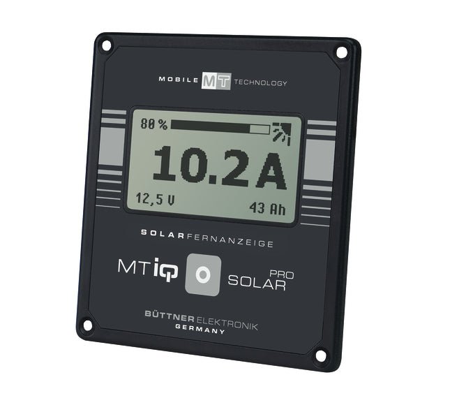 Display solar universal la distanta, MT iQ Solar Pro, negru, 95x90x22 mm - EVONomad