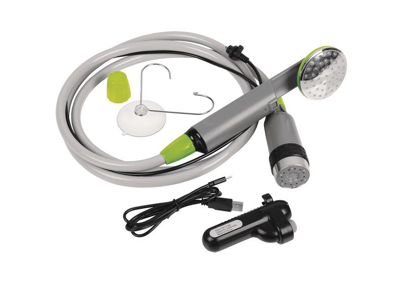 Dus de camping cu pompa electrica cu baterie canister - EVONomad