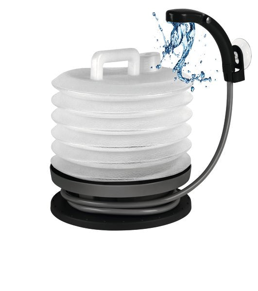 Dus de camping pliabil 2.0l/min. inclusiv geanta - EVONomad