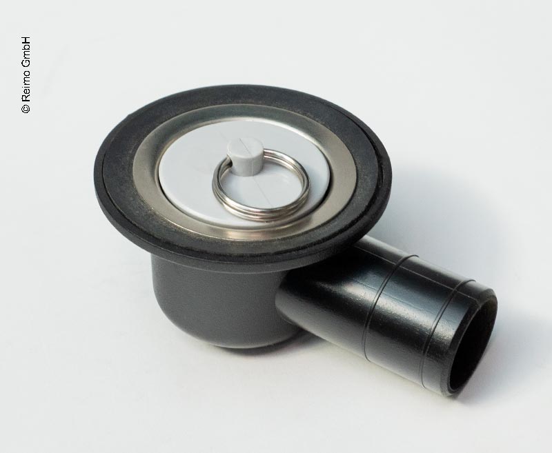Evacuare apa 39 mm inclinata cu dop - Tip F - EVONomad