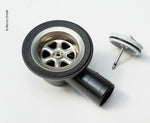 Evacuare apa 39 mm inclinata cu dop - Tip F - EVONomad