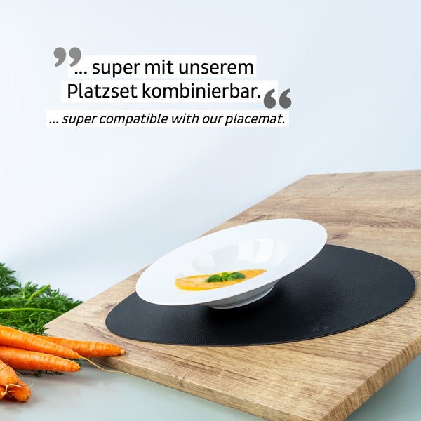 Farfurii magnetice din portelan Silwy, set de 2 - EVONomad