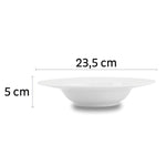 Farfurii magnetice din portelan Silwy, set de 2 - EVONomad