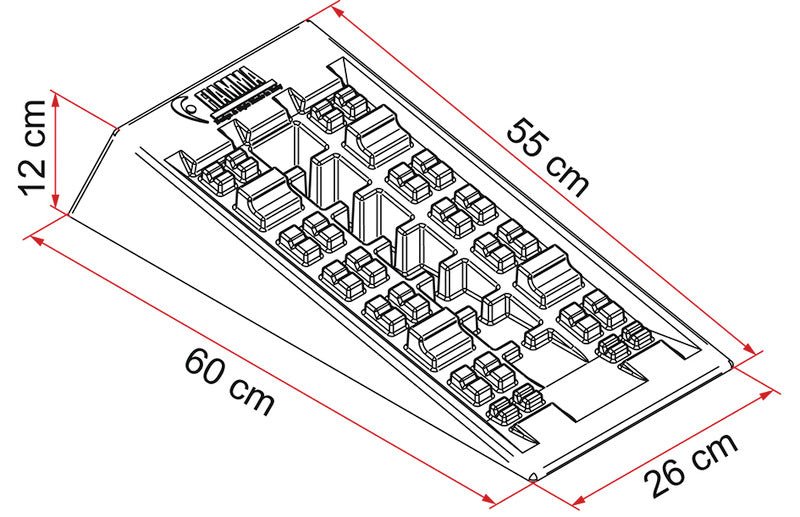 Fiamma Level System Jumbo - rampe XXL - EVONomad
