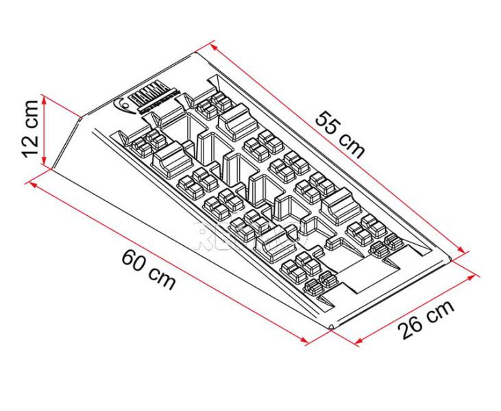 Fiamma Level System Jumbo - rampe XXL - EVONomad