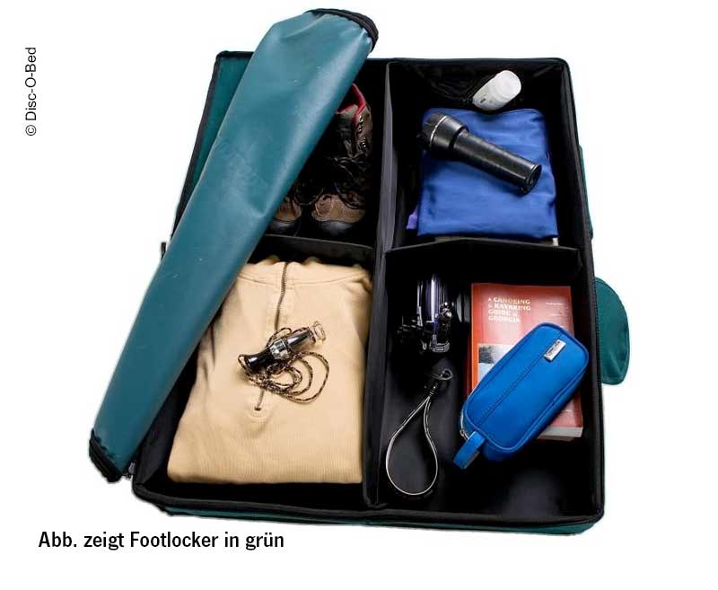 Footlocker in negru pentru paturile Disc - O - Bed L si XL, negru - EVONomad