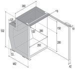 Frigider cu compresor C51i - Gri - 51 l - EVONomad