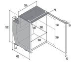 Frigider cu compresor C51i - Negru - 51 l - EVONomad