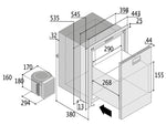 Frigider din inox C42LX - 42 l - EVONomad