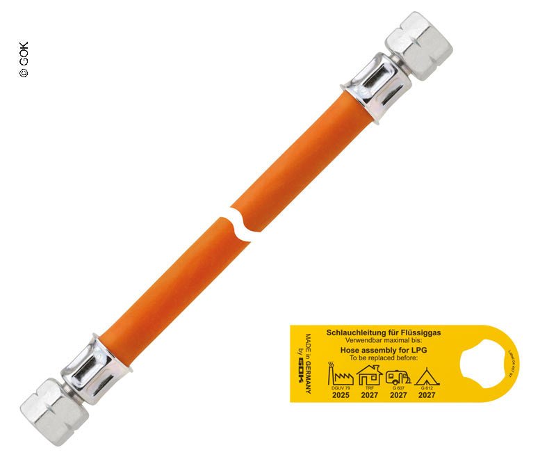 Furtun gaz 150 cm - RVS8 - EVONomad