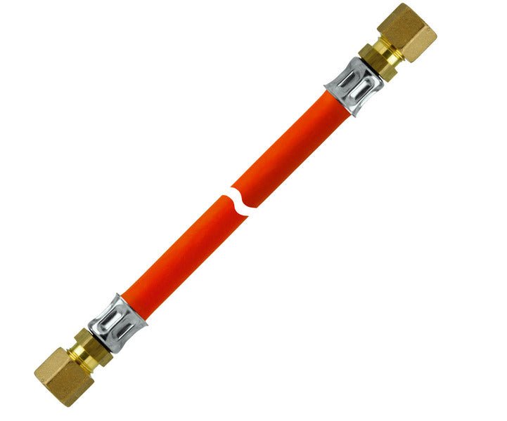 Furtun gaz marin 40 cm - RVS8 pe ambele parti - EVONomad