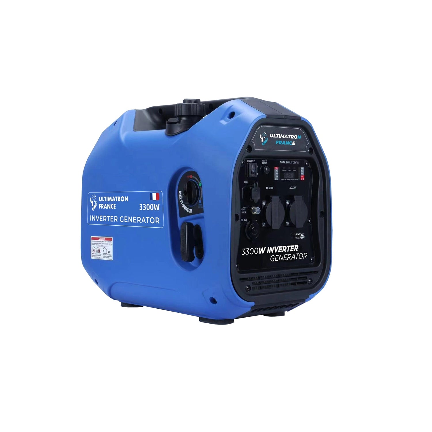Generator portabil silentios cu invertor Ultimatron 3300 Watt - EVONomad