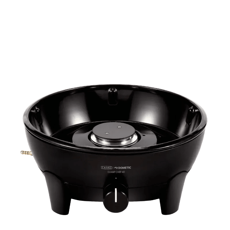 Gratar Camping Portabil - Glamp Chef 40 – Piatra Pizza si Termometru - EVONomad