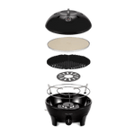 Gratar Camping Portabil - Glamp Chef 40 – Piatra Pizza si Termometru - EVONomad