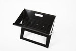 Gratar carbune de tabara otel 42x27 cm - EVONomad