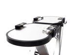 Gratar cu carucior Camp4 cu aprindere piezo, 50mbar, 3kW, 2 placi gratar - EVONomad