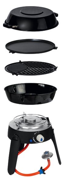 Gratar pe gaz Cadac Safari Chef 30, 50/30mbar, cu aprindere piezo - EVONomad