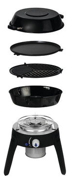 Gratar pe gaz Safari Chef 2 30 CP - actionat cu cartus - EVONomad