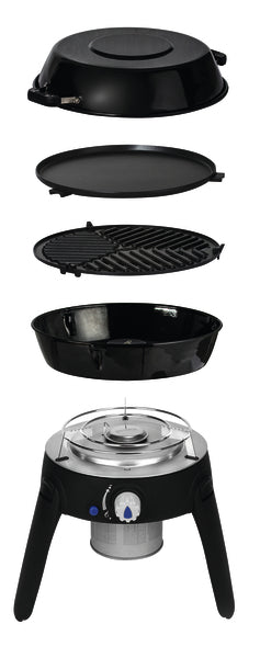 Gratar pe gaz Safari Chef 2 30 CP - actionat cu cartus - EVONomad